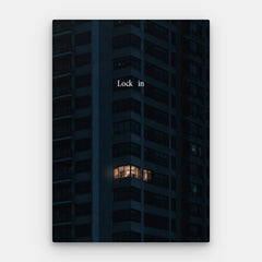Lock In Canvas — Canvas Vertical #01