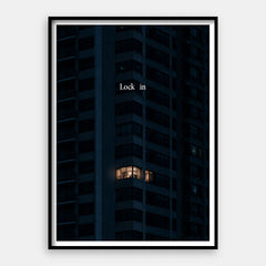 Lock In – Kunstdruck Vertikal #01