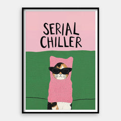 Serial Chiller — Art Print Vertical #01
