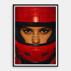 Badass — Kunstprint verticaal #01