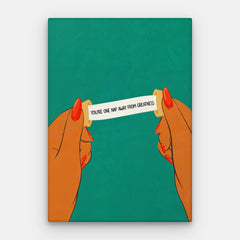 One Nap Away Canvas — Canvas Vertical #01