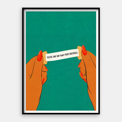 One Nap Away — Kunsttryk Lodret #01