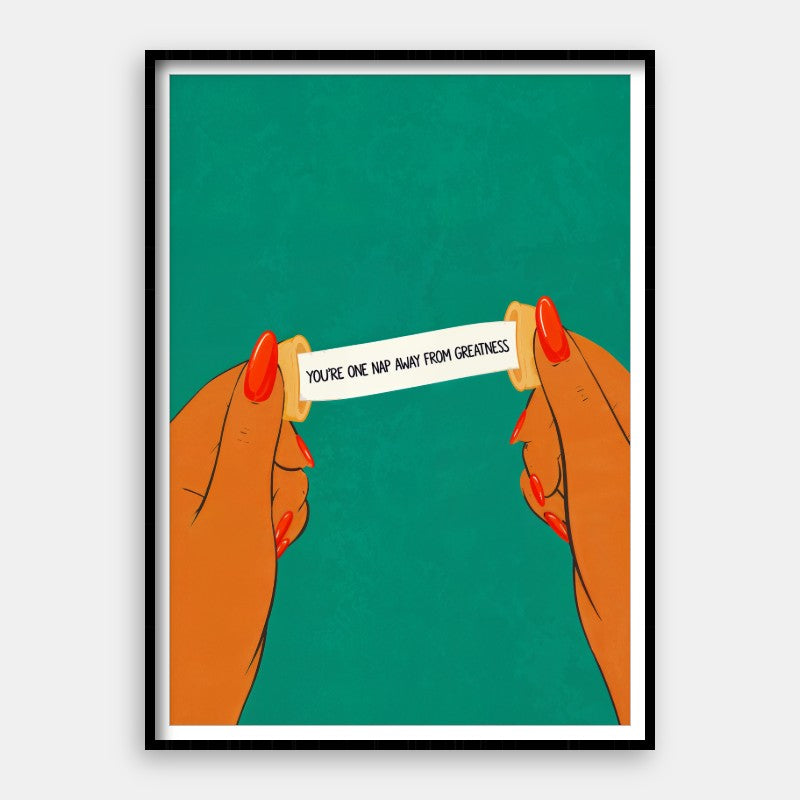 One Nap Away - Andy okay - Fine Art Print for Andy okay's Art for