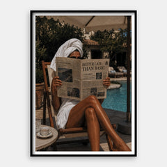 Better Late Than Basic — Art Print Vertical #01