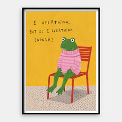 The Overthinker — Art Print Vertical #01