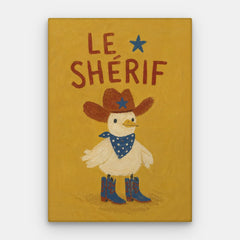 Le Sherif Canvas — Canvas Vertikal #01