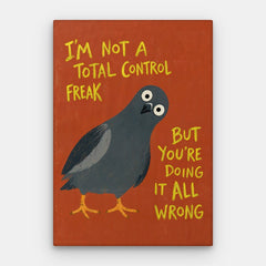 Control Freak Canvas - Tela verticale n. 01