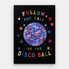 The Disco Ball Canvas — Canvas Vertical #01