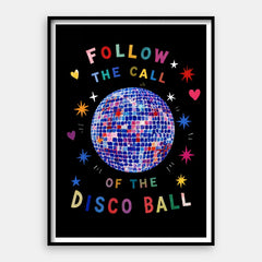 The Disco Ball — Art Print Vertical #01