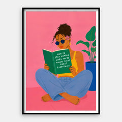 How To Stay Humble — Art Print Vertical #01