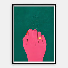 Connect The Dots — Art Print Vertical #01