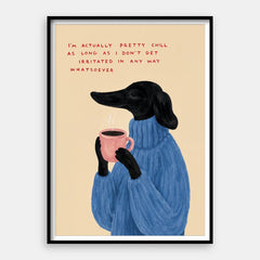 Pretty Chill – Kunstdruck Vertikal #01