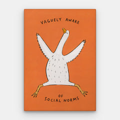 Vaguely Aware Canvas — Canvas Lodret #01