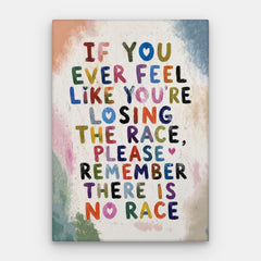 Er is geen race-canvas - Canvas verticaal #01