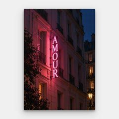 Hotel Amour Leinwand – Leinwand vertikal #01