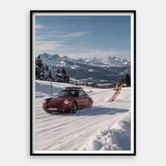 Ski Patrol — Art Print Vertical #01