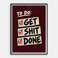 The To Do List — Art Print Vertical #01