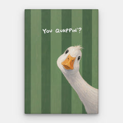 You Quappin Canvas — Canvas Vertical #01