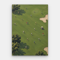 Tela Green Fairway Dreams - Tela Vertical #01
