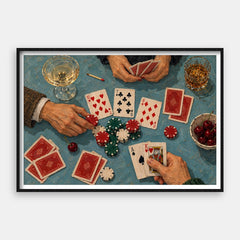Poker Night — Art Print Horizontal #01