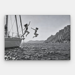 Leap Of Joy Lienzo — Lienzo Horizontal #01
