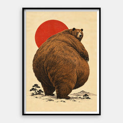 Go Big Or Go Home — Kunstdruk verticaal #01