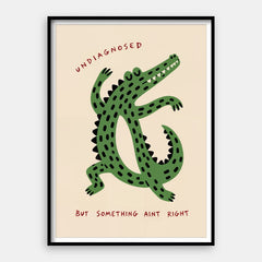 Niet gediagnosticeerd — Kunstafdruk verticaal #01