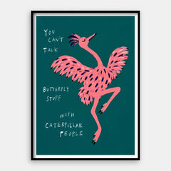 Butterfly Stuff — Art Print Vertical #01