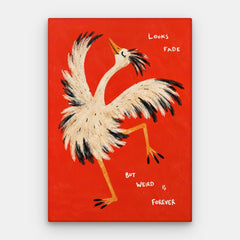 Weird Is Forever Canvas — Canvas Vertical #01