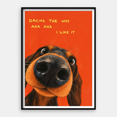 Dachs The Way — Art Print Vertical #01