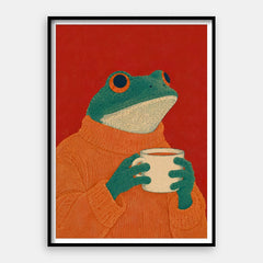 Toadally Awake — Art Print Vertical #01
