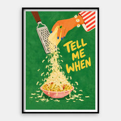 Say When Never — Art Print Vertical #01
