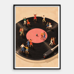 Tiny Dancer — Impresión de arte vertical #01