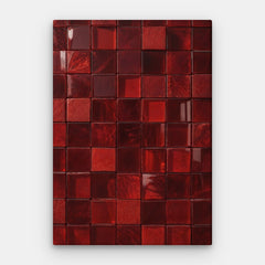 Red Room Canvas — Canvas Vertical #01