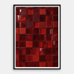 Red Room — Art Print Vertical #01