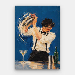Shaken Not Stirred Canvas — Canvas Vertical #01