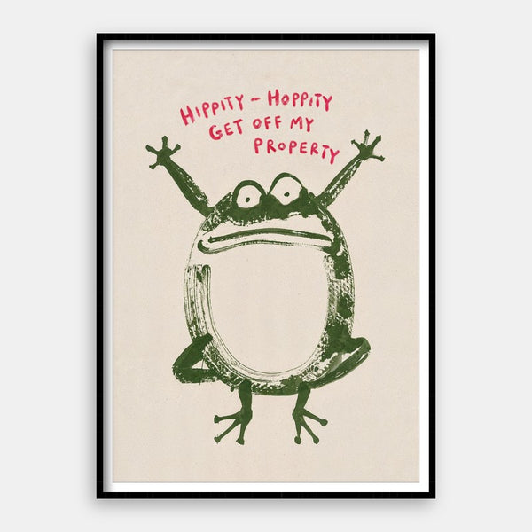 Hippity Hoppity - Andy okay - Fine Art Print for Andy okay's Art