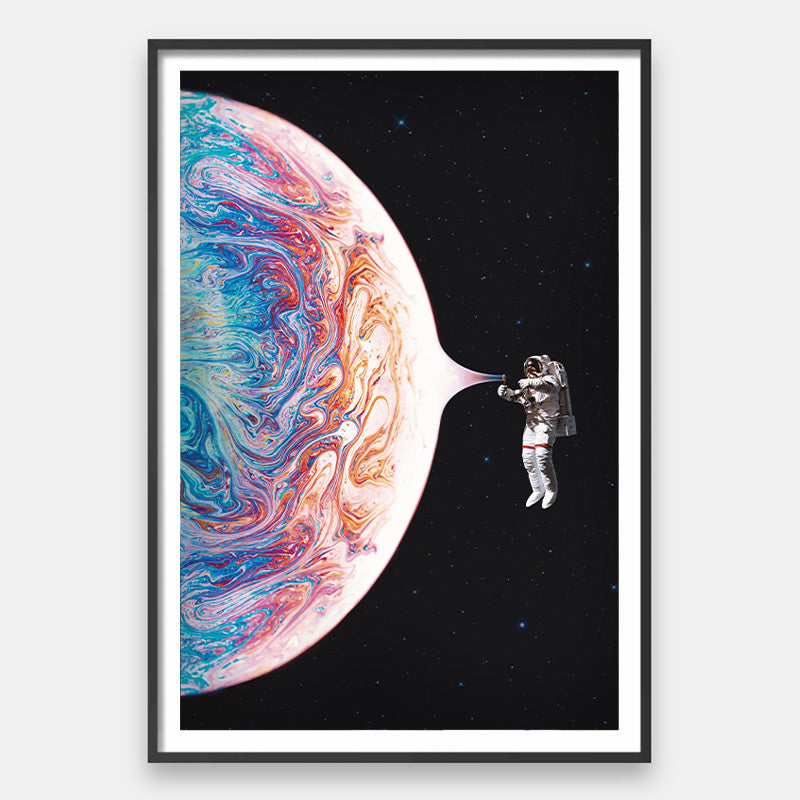 New World 3 [Best Seller] – Astronaut Gallery Quality Wall Art