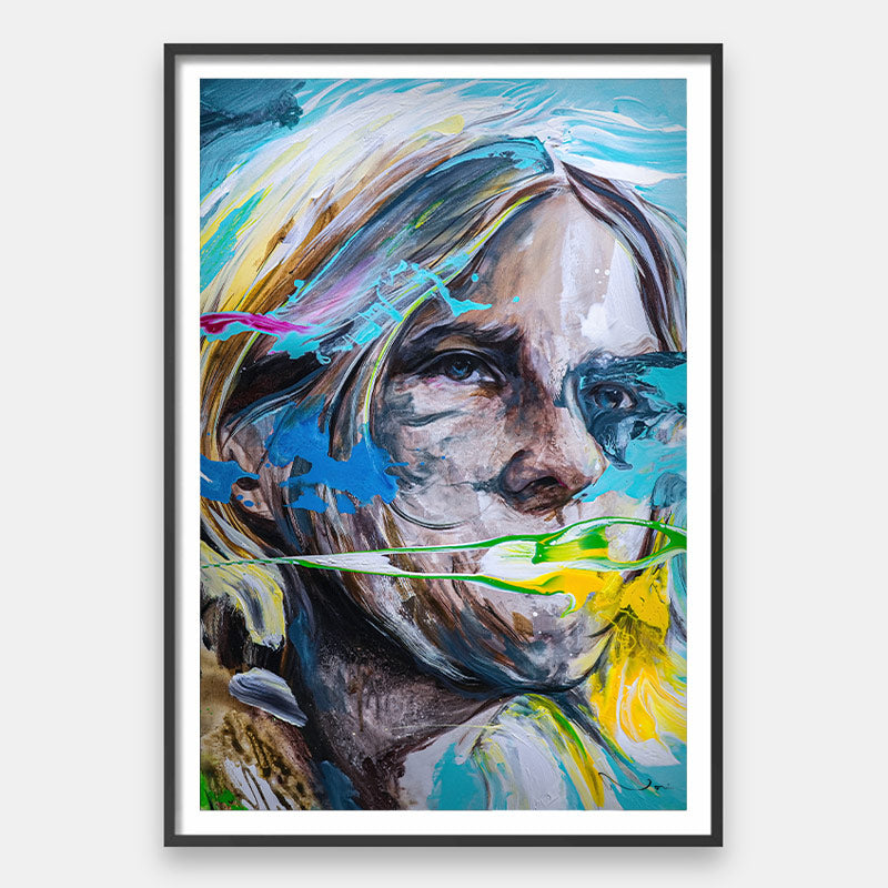 A Man From Nirvana [Limited Edition] – Kurt Cobain Gallery Wall Art