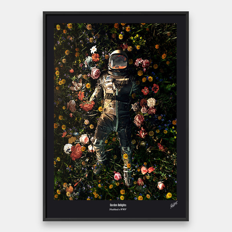 Garden Delights II – Signed Black Edition by Nicebleed | Top Rated