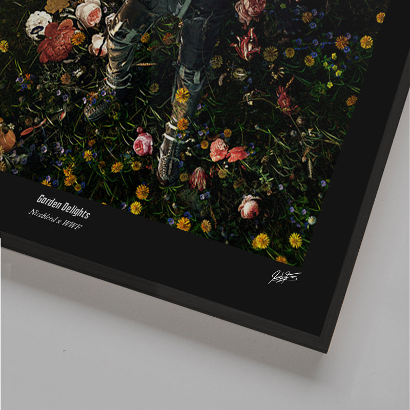 Garden Delights II – Signed Black Edition by Nicebleed | Top Rated