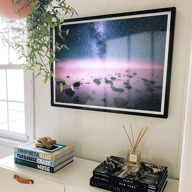 When Worlds Collide [Best Seller] – Galaxy Landscape Gallery Wall