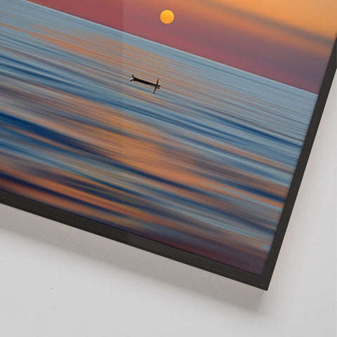 Endless - Minimalist Sunset Seascape Wall Art – Andy okay