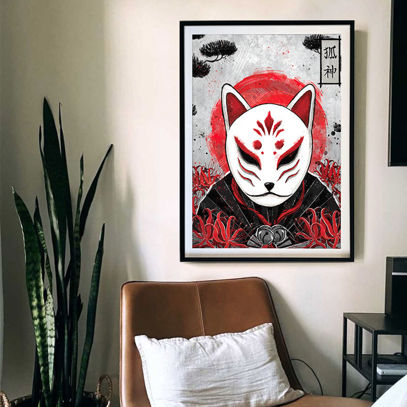 Japan Kitsune [Best Seller] – Japanese Gallery Wall Art Decor