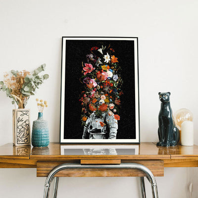 Full Bloom [Best Seller] – Astronaut in Flowers Gallery Wall Art by  Nicebleed
