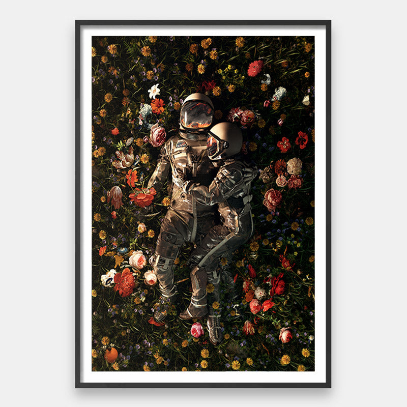 Garden Delights II [Best Seller] – Astronaut Gallery Wall Art by