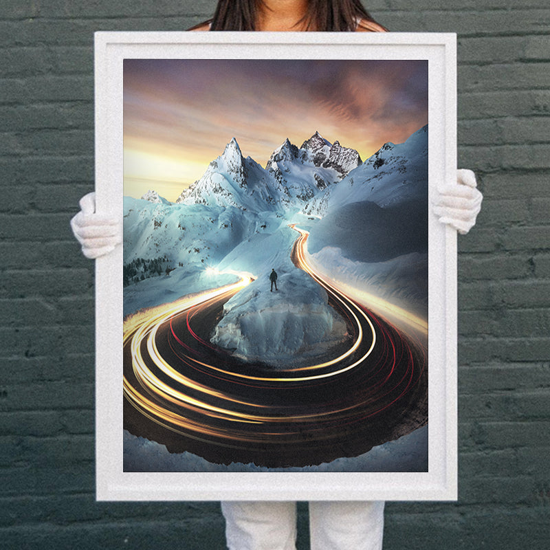 The Winding Road [Best Seller] Nature Landscpae Gallery Wall Art
