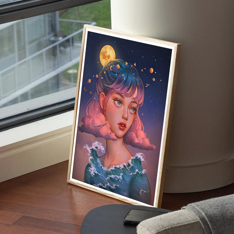 Voyager [Top Rated] – Surreal Nature Gallery Wall Art by Karmen