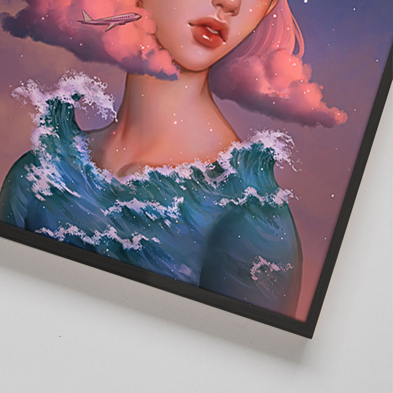 アート・デザイン・音楽 The Magnificent Jewels of Vera Hue Voyager [Top Rated] – Surreal Nature Gallery Wall Art by Karmen