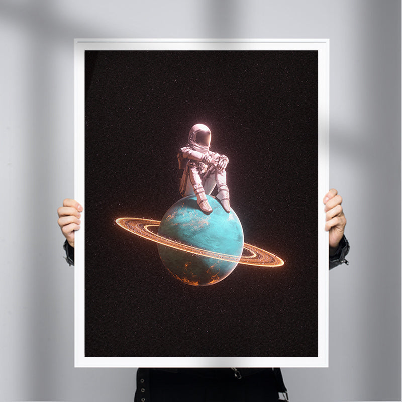 My Planet [Limited Edition] – Surreal Astronaut Wall Art by Liam